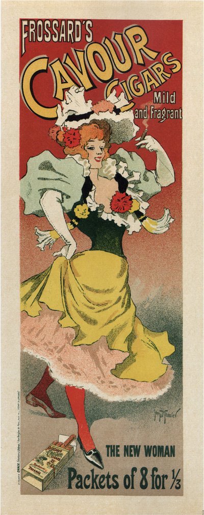Cavour-Zigarren, 1896 von Henri Georges Meunier