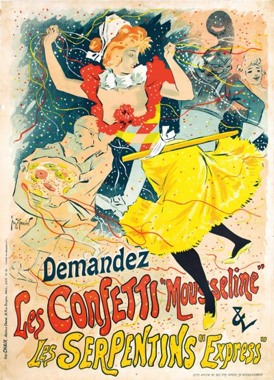Les Confetti, 1894 von Henri Georges Meunier