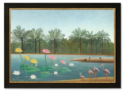 Flamingos von Henri J.F. (1844 1910) Rousseau