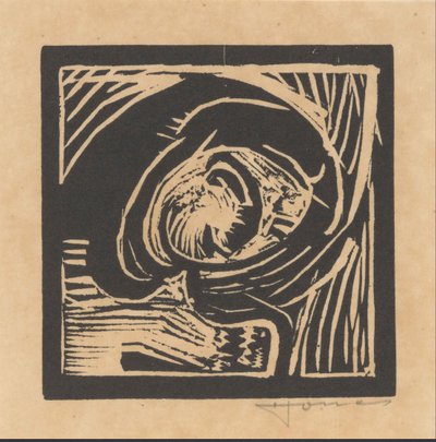 Kopf einer Figur von Henri Jonas (signed by artist)