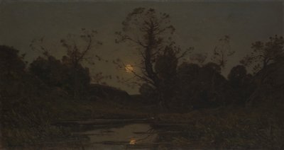 Mondaufgang, 1885 von Henri Joseph Harpignies