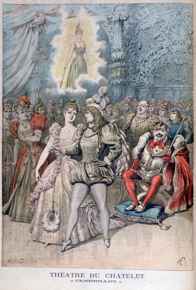Cendrillon Cinderella, Théâtre du Châtelet, Paris, 1895 von Henri Meyer