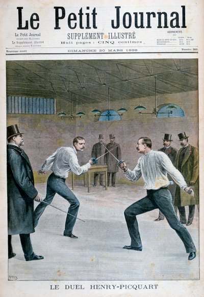Duell Henry-Picquart, 1898 von Henri Meyer