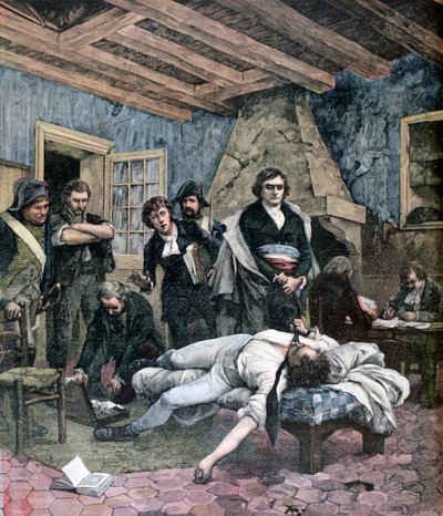 Der Tod von Charles Pichegru von Henri Meyer