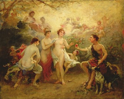 Das Urteil des Paris von Henri Pierre Picou