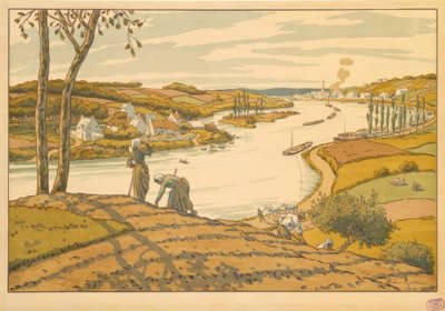 Le Fleuve von Henri Rivière