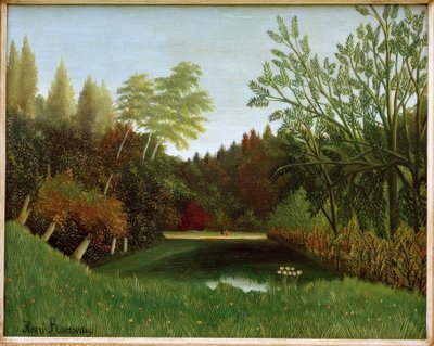 Blick auf den Bois de Boulogne von Henri Rousseau