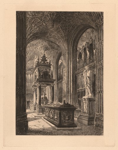 Westminster, Henry VII Kapelle von Henri Toussaint