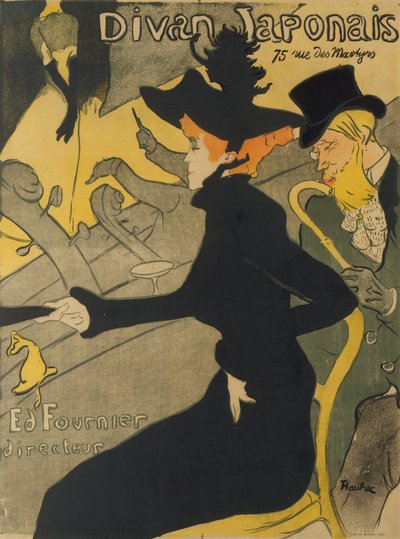 Divan Japonais von Henri de Toulouse Lautrec