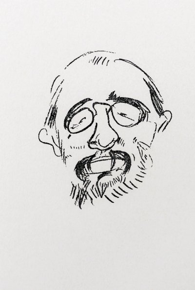Henri Toulouse-Lautrec. Selbstporträt. von Henri de Toulouse Lautrec