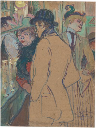 Alfred la Guigne von Henri de Toulouse Lautrec