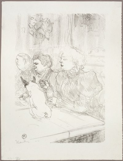 Bei La Souris, Madame Palmyre von Henri de Toulouse Lautrec