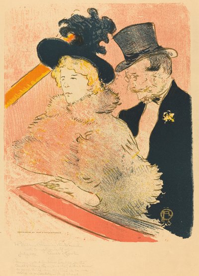 Beim Konzert von Henri de Toulouse Lautrec