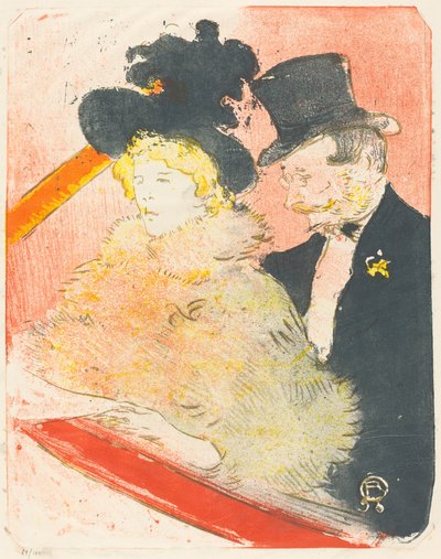 Beim Konzert von Henri de Toulouse Lautrec