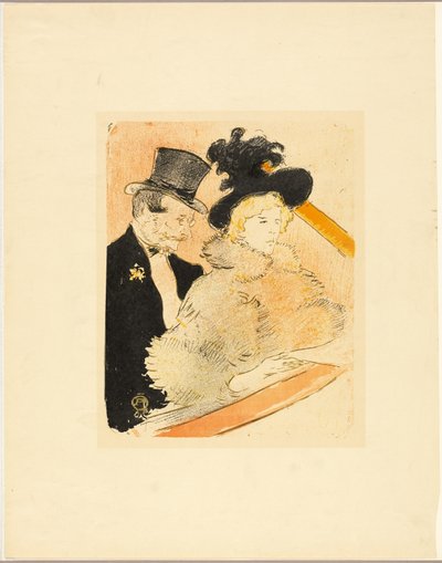 Beim Konzert von Henri de Toulouse Lautrec