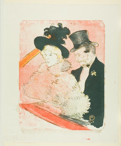 Beim Konzert von Henri de Toulouse Lautrec