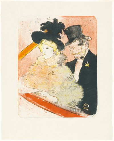 Beim Konzert von Henri de Toulouse Lautrec