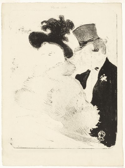 Beim Konzert von Henri de Toulouse Lautrec