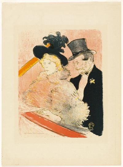 Beim Konzert von Henri de Toulouse Lautrec