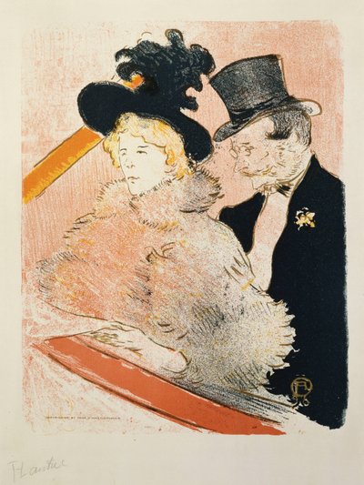 Beim Konzert, 1896 von Henri de Toulouse Lautrec