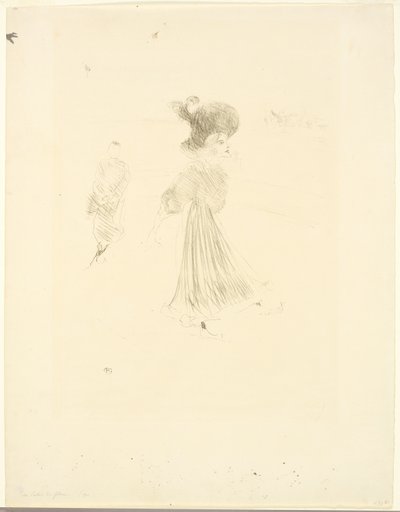 Im Eispalast von Henri de Toulouse Lautrec