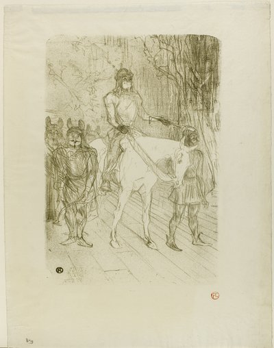 Brasseurs Eingang in Chilpéric von Henri de Toulouse Lautrec