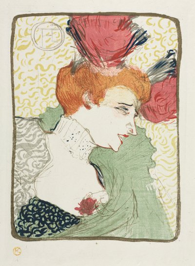 Büste von Mademoiselle Lender von Henri de Toulouse Lautrec
