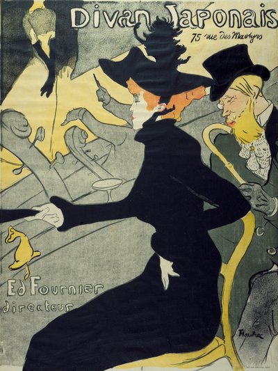 Divan Japonais von Henri de Toulouse Lautrec