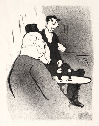 Ducarre bei den Botschaftern von Henri de Toulouse Lautrec