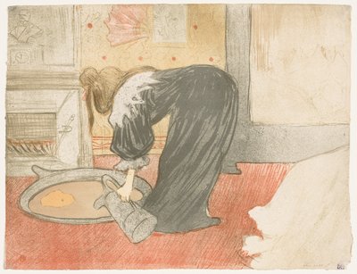 Elles: Frau in der Wanne von Henri de Toulouse Lautrec