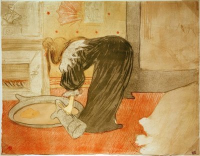 Frau in der Wanne von Henri de Toulouse Lautrec