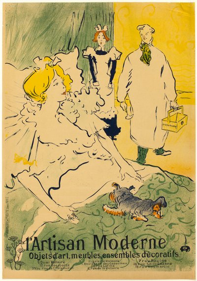 Der moderne Handwerker von Henri de Toulouse Lautrec
