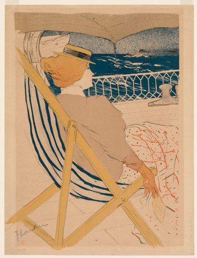 La Passagère du 54, 1896 von Henri de Toulouse Lautrec