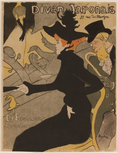 Le Divan Japonais von Henri de Toulouse Lautrec