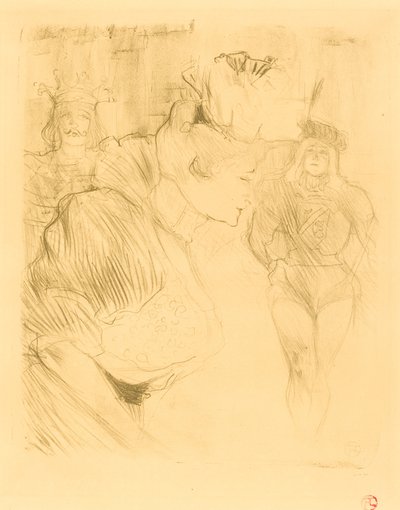 Verbeugender Gläubiger von Henri de Toulouse Lautrec