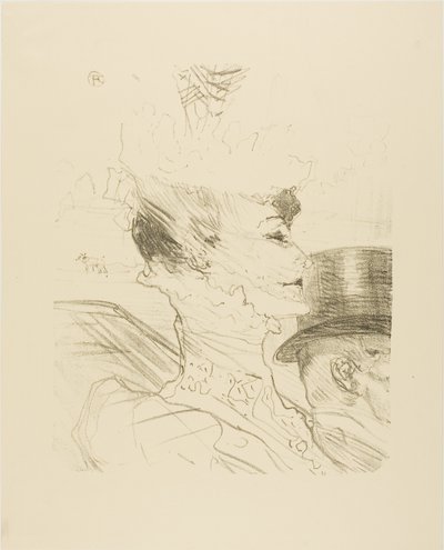 Louise Balthy, aus Dreizehn Lithographien von Henri de Toulouse Lautrec