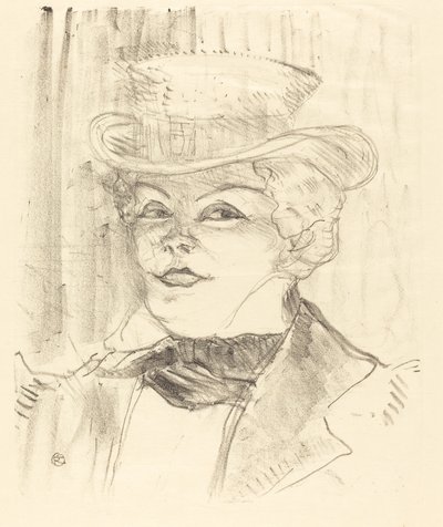 Mme. Réjane von Henri de Toulouse Lautrec
