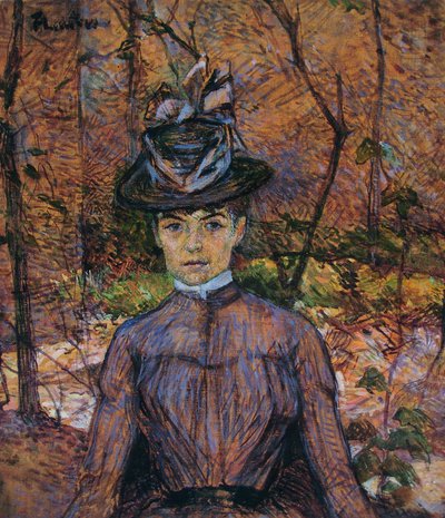 Porträt von Suzanne Valadon von Henri de Toulouse Lautrec