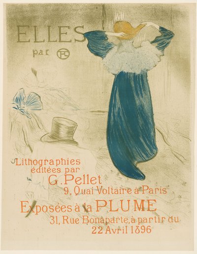 Plakat für Elles von Henri de Toulouse Lautrec