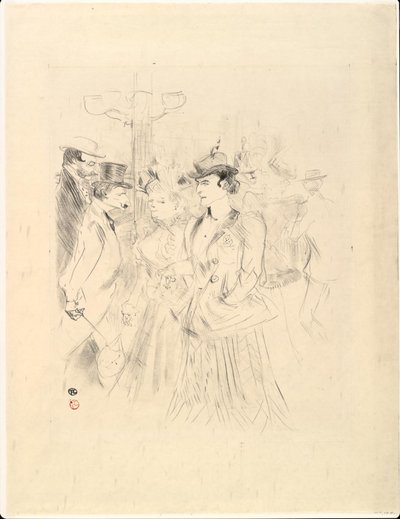 Promenoir von Henri de Toulouse Lautrec