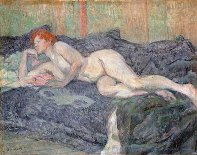 Liegender Akt, 1897 von Henri de Toulouse Lautrec