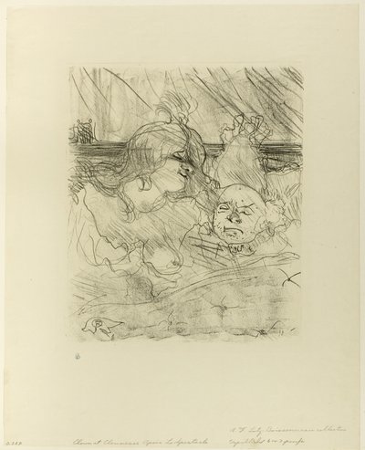 Verführung von Henri de Toulouse Lautrec