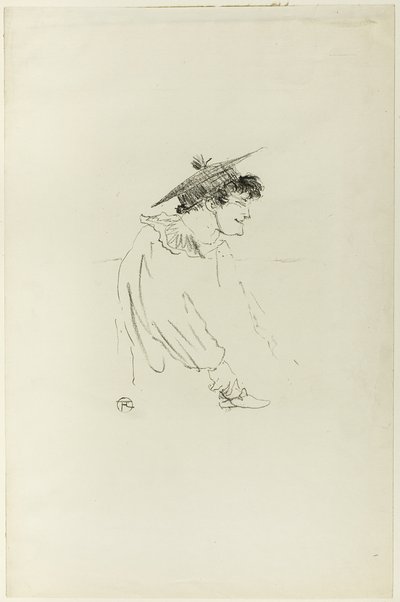 Kleines englisches Mädchen (Miss Dolly) von Henri de Toulouse Lautrec