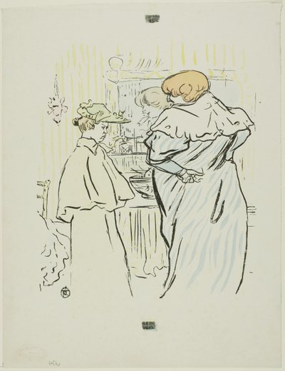 Also, du bist erfahren? von Henri de Toulouse Lautrec
