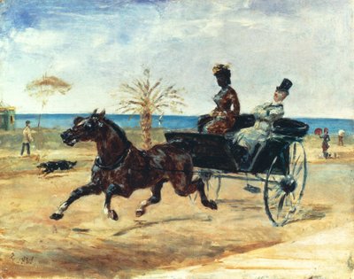 Die schwarze Gräfin von Henri de Toulouse Lautrec