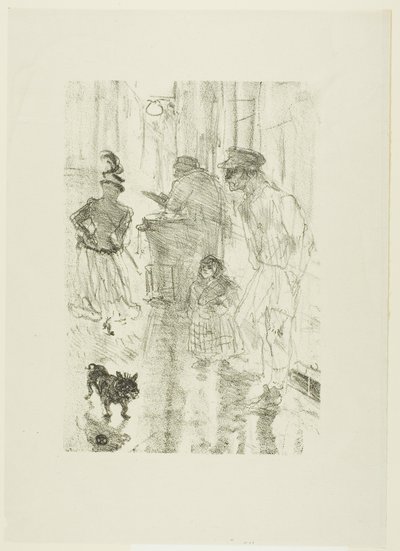 Der Kastanienverkäufer von Henri de Toulouse Lautrec