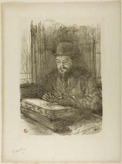 Der Meistergraveur, Adolphe Albert von Henri de Toulouse Lautrec