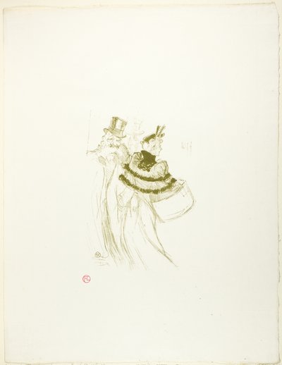 Die alten Herren von Henri de Toulouse Lautrec