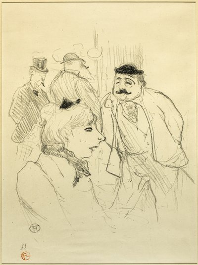 Der Stalk—Moulin Rouge von Henri de Toulouse Lautrec