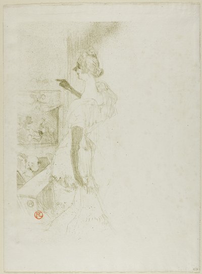 Yvette Guilbert von Henri de Toulouse Lautrec